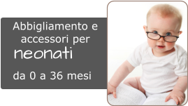 da 0 a 36 mesi neonati Abbigliamento e accessori per